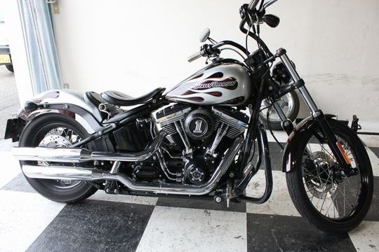 ハーレー FXS マフラー交換取付け